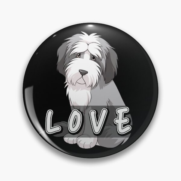 Item preview, Cute Bearded Collie Lover designed and sold by LudwikeArts.