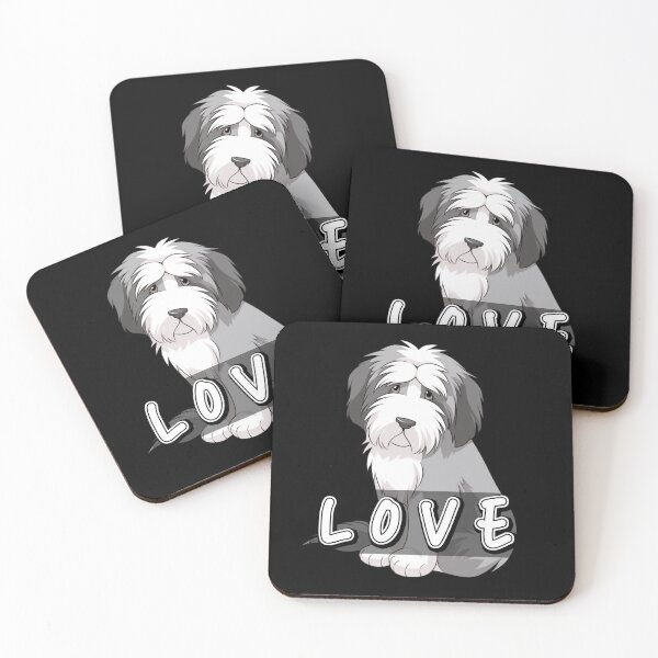 Item preview, Cute Bearded Collie Lover designed and sold by LudwikeArts.