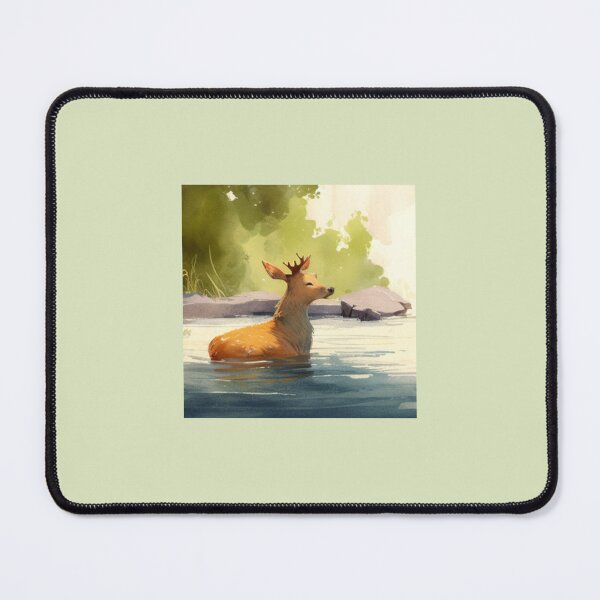 Item preview, painted deer designed and sold by Tandilia Store.
