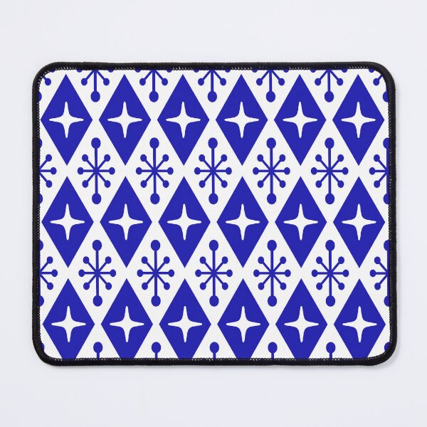 Item preview, Ultramarine Blue Starburst Pattern designed and sold by tonymagnerart.