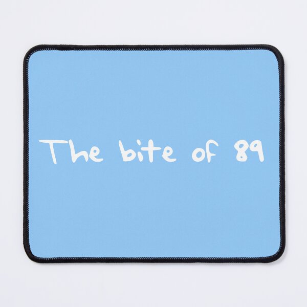 Item preview, The Bite of 89 (Blue and White) designed and sold by RoserinArt.