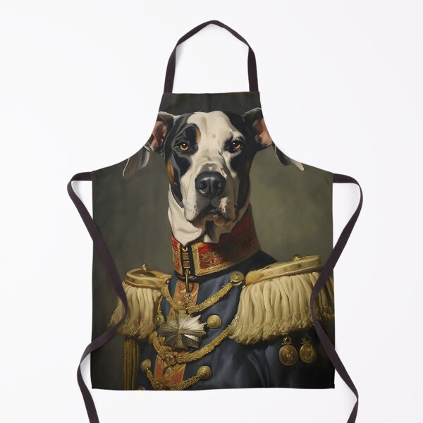 Item preview, Aristocratic Great Dane Portrait Art designed and sold by ConfettiSkyArt.