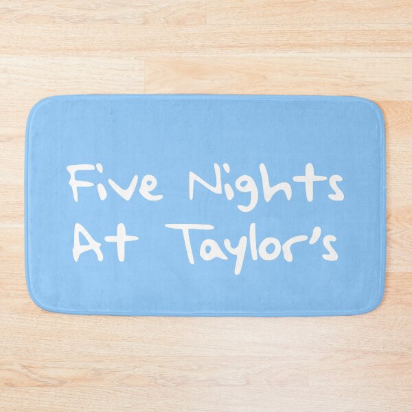 Item preview, Five Nights At Taylor's (Blue and White) designed and sold by RoserinArt.
