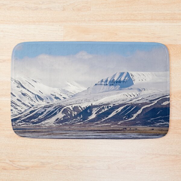 Item preview, Snow Covered Mountains on Arctic Spitsbergen designed and sold by Martyn R Arnold Fine Art Nature & Landscape Photography.
