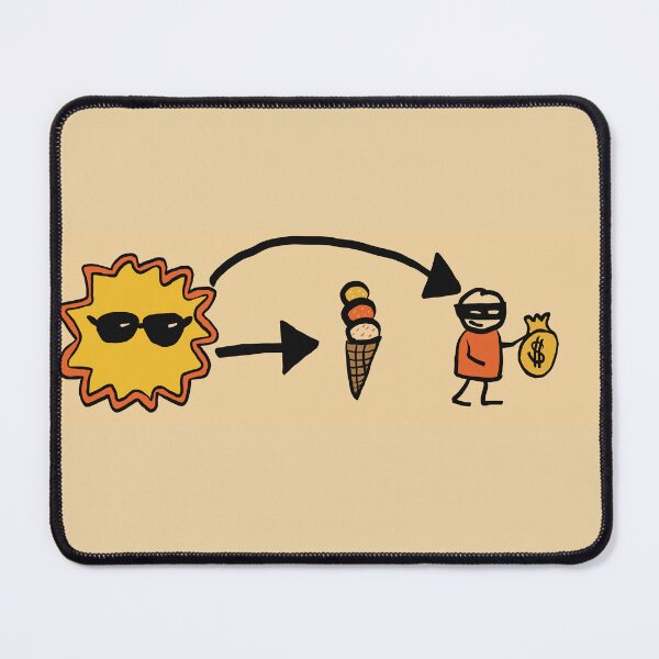 Item preview, Eat Ice Cream; Do Crime designed and sold by epiellie.