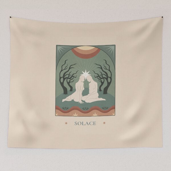 Item preview, Solace designed and sold by holystrokesart.