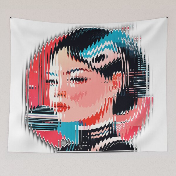 Item preview, Cyber Glass Girl designed and sold by ElliOzy.