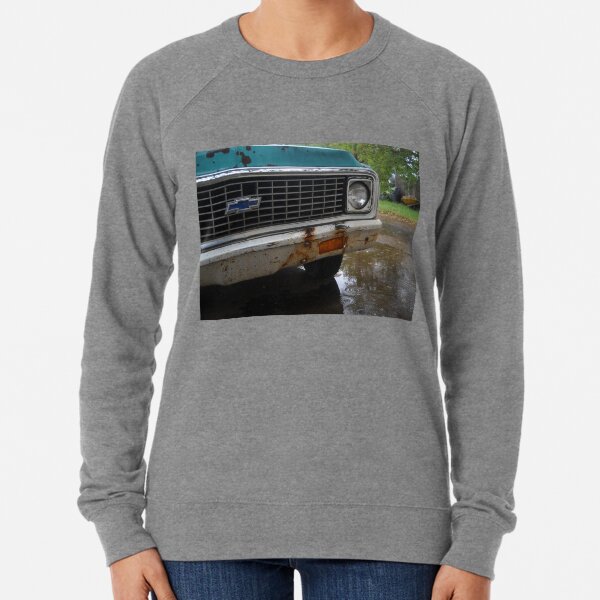Old Chevy Truck in the Rain Lightweight Sweatshirt