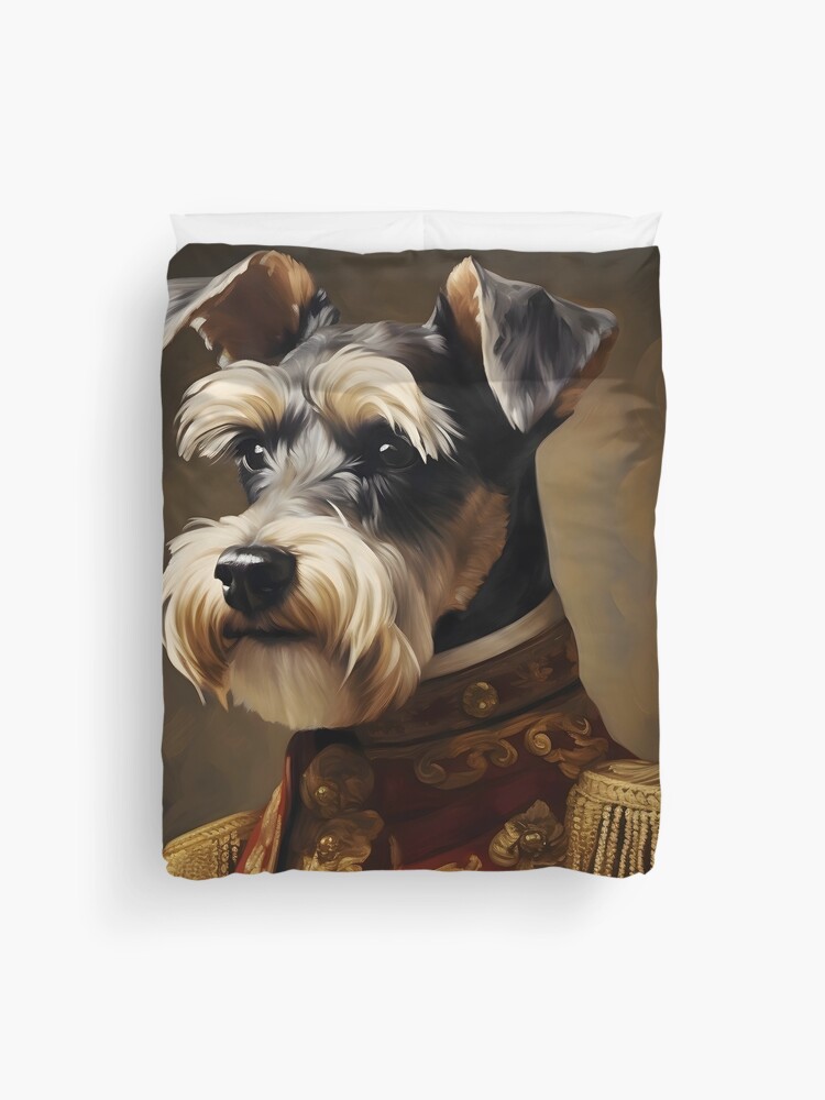 Schnauzer clearance duvet cover