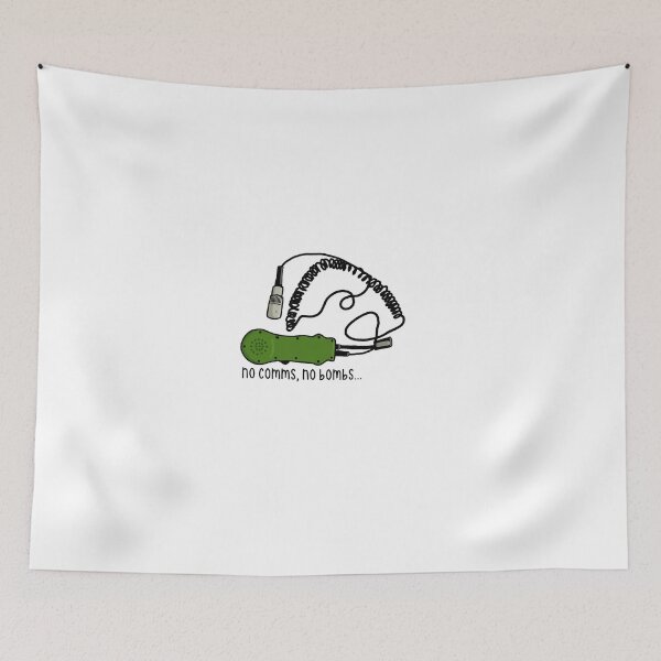 Item preview, No comms, no bombs... designed and sold by GottaHaveOne.