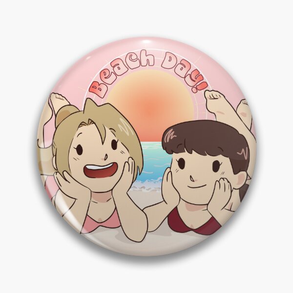 Item preview, Beach Day! Sunset Amber and Kiara - BlackFox designed and sold by AngelEneArt.