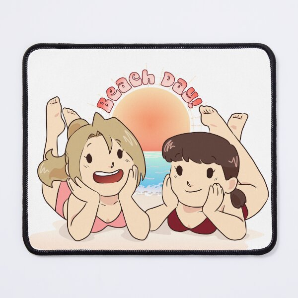 Item preview, Beach Day! Sunset Amber and Kiara - BlackFox designed and sold by AngelEneArt.