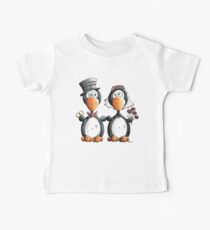Penguin Wedding Baby Tee