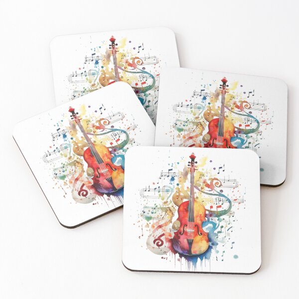 Item preview, Violin, musical theme digital print designed and sold by dcrc.