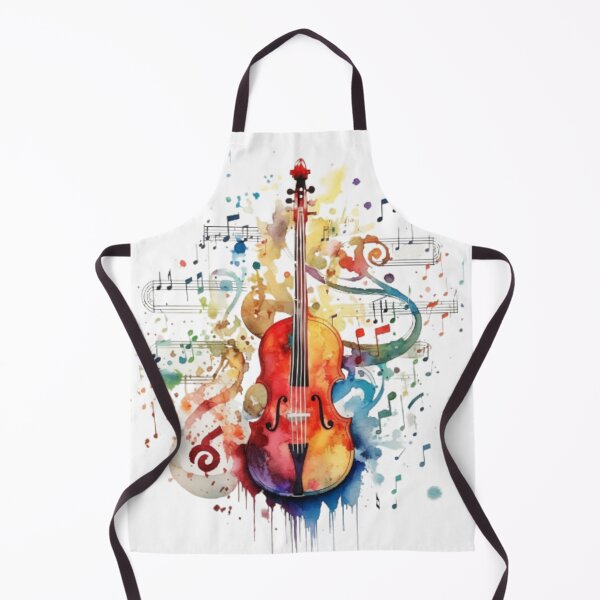 Item preview, Violin, musical theme digital print designed and sold by dcrc.