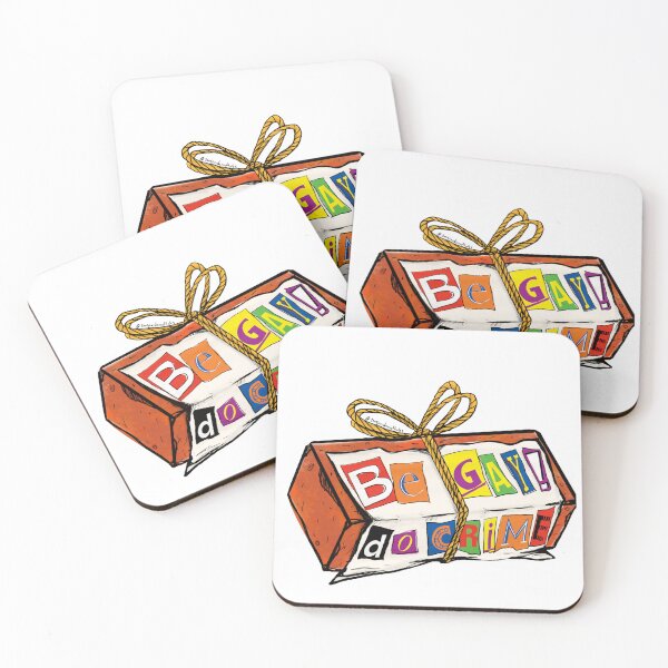 Item preview, Be Gay Do Crime Brick designed and sold by Songsnsmuttales.
