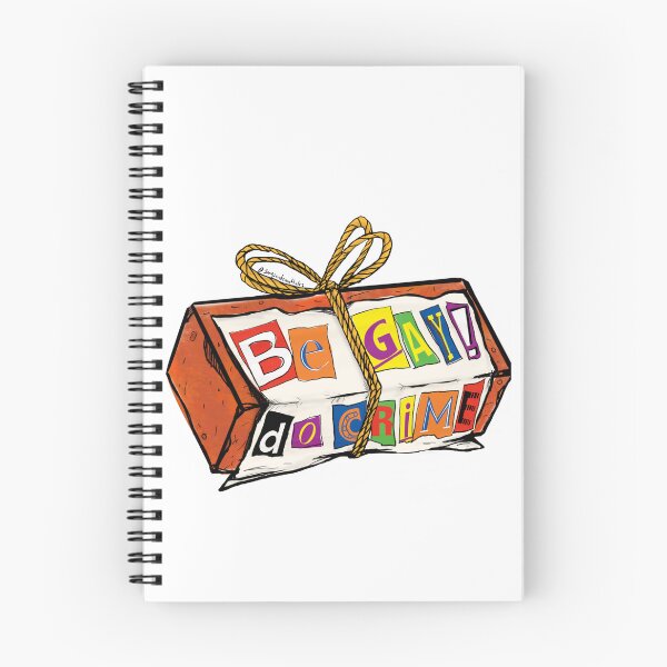 Item preview, Be Gay Do Crime Brick designed and sold by Songsnsmuttales.