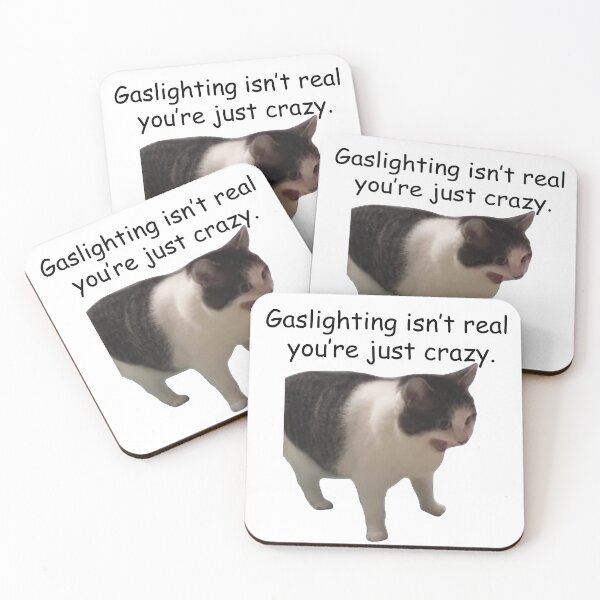 Item preview, Gaslighting isn't real [Matching] designed and sold by BreadIsGay.