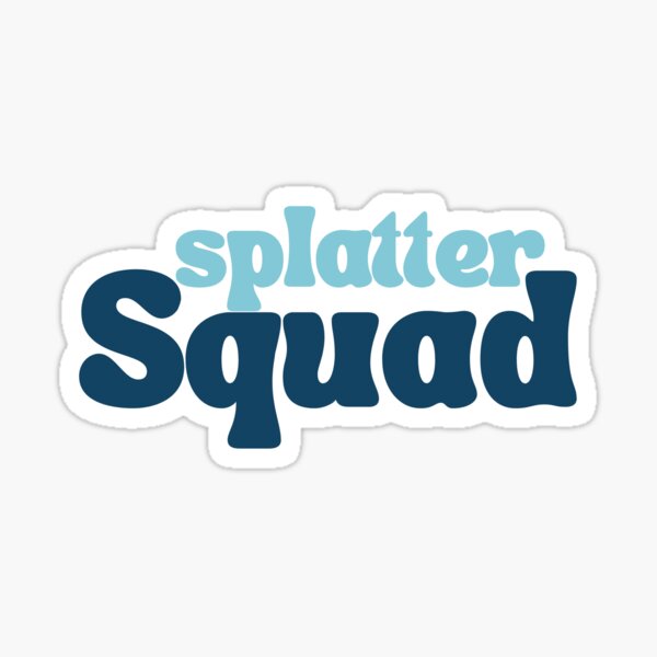 Splatter Squad Sticker