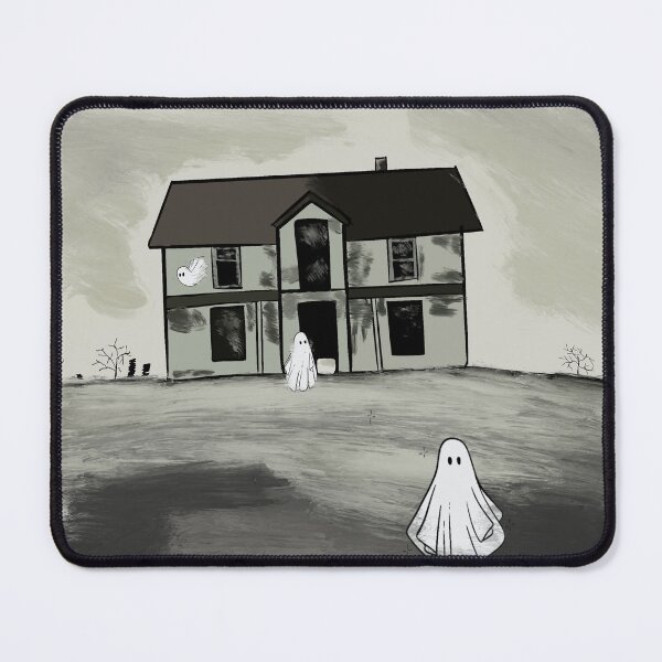 Item preview, BW Haunted House designed and sold by InkedEdges.