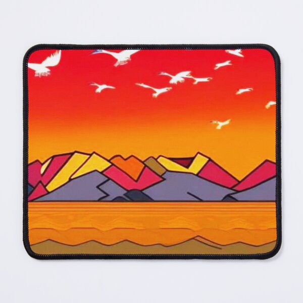 Item preview, White Cranes over mountains designed and sold by George Hutton Hunter.