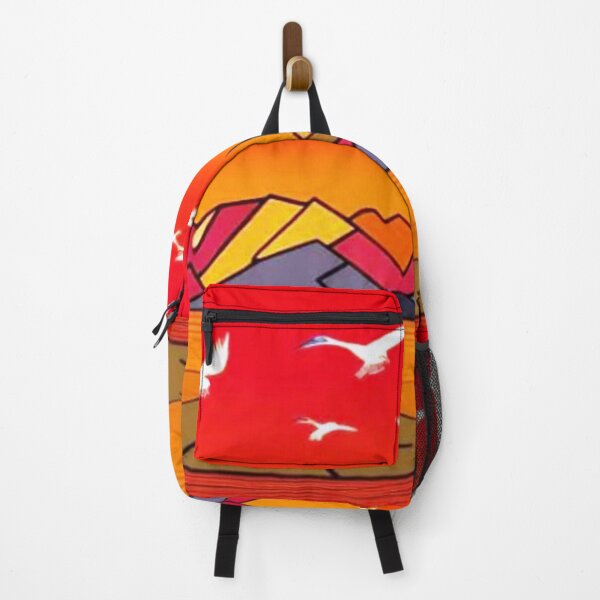 Item preview, White Cranes over mountains designed and sold by George Hutton Hunter.