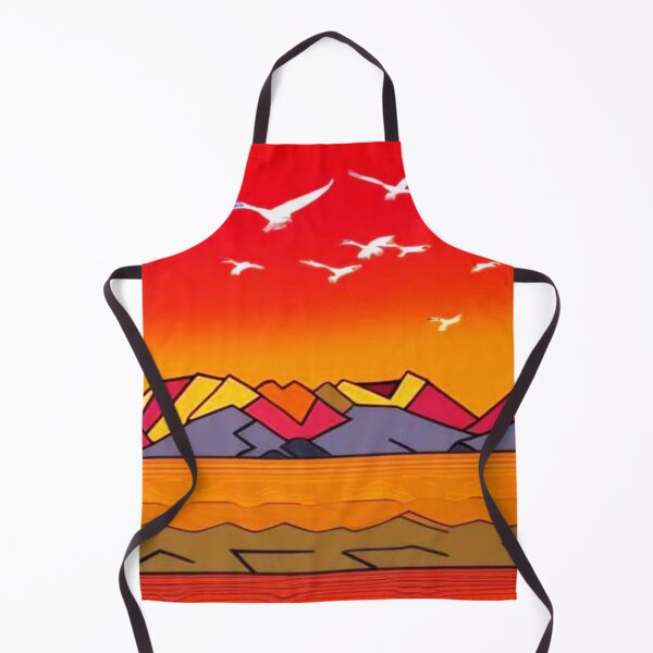 Item preview, White Cranes over mountains designed and sold by George Hutton Hunter.