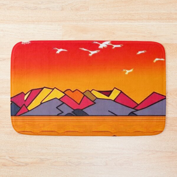 Item preview, White Cranes over mountains designed and sold by George Hutton Hunter.
