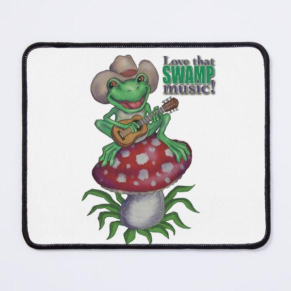 Item preview, Swamp Music Frog designed and sold by Diddleho-Studio.