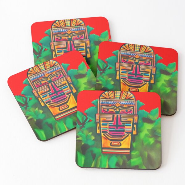 Item preview, Face from the jungle designed and sold by George Hutton Hunter.