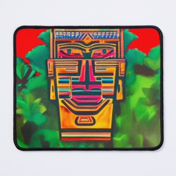 Item preview, Face from the jungle designed and sold by George Hutton Hunter.