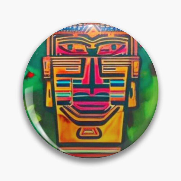 Item preview, Face from the jungle designed and sold by George Hutton Hunter.