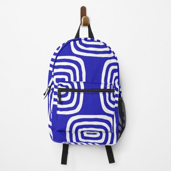 Item preview, Ultramarine Blue Concentric Circle Pattern designed and sold by tonymagnerart.