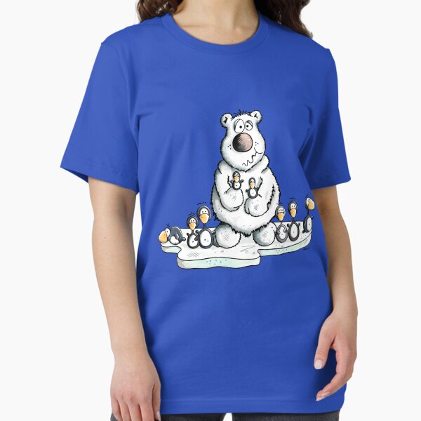 Item preview, Cute Polar Bear With Penguins designed and sold by modartis.