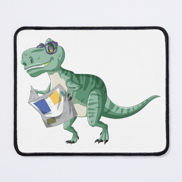 Item preview, Dinosaur Reading Newspaper designed and sold by mark-co.