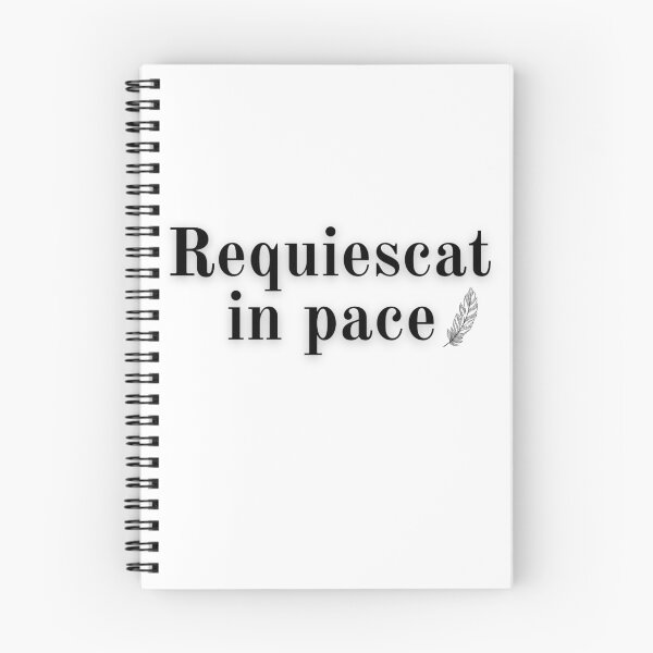 Item preview, Requiescat in pace pen writing designed and sold by PassionFruchti.