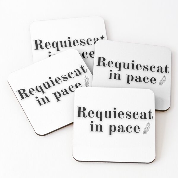 Item preview, Requiescat in pace pen writing designed and sold by PassionFruchti.