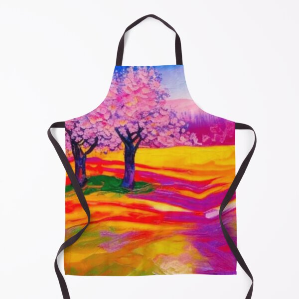 Item preview, Cherry trees in mountain meadow designed and sold by George Hutton Hunter.