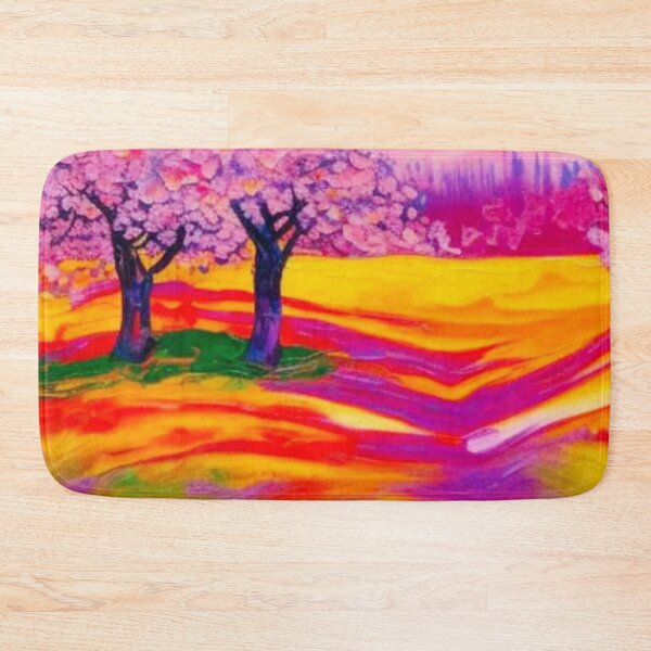 Item preview, Cherry trees in mountain meadow designed and sold by George Hutton Hunter.