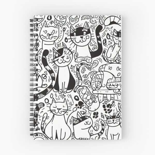 Item preview, doodles cats designed and sold by DrBrandoDesign.