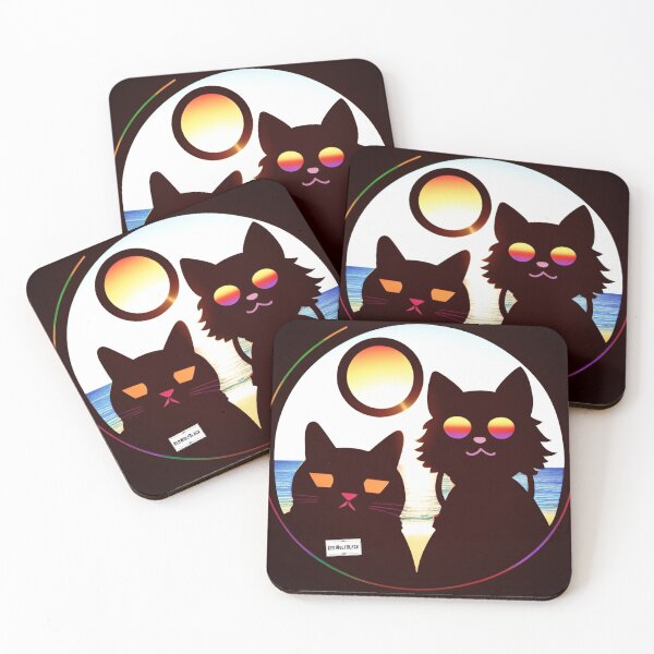 Item preview, Cute colorful cat cats 27 designed and sold by RedWolfDisigne.