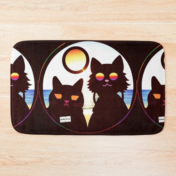 Item preview, Cute colorful cat cats 27 designed and sold by RedWolfDisigne.
