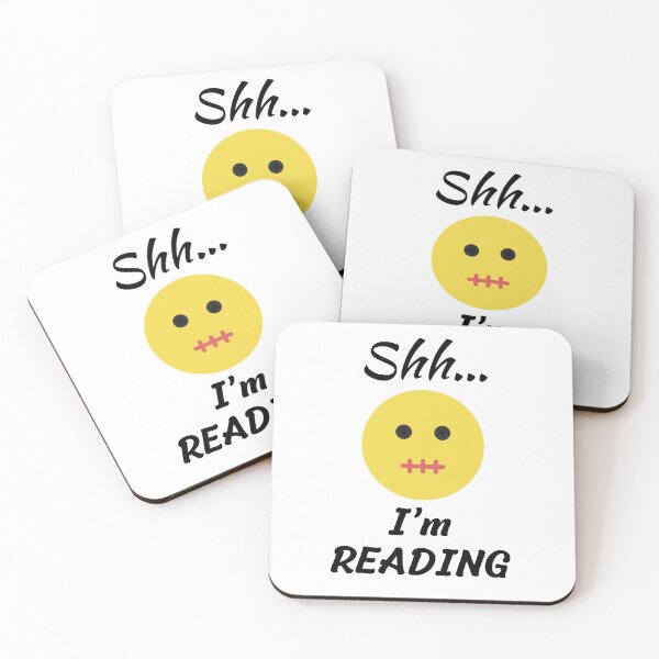 Item preview, Shh I'm Reading, Book aesthetic designed and sold by InnovativeGFX.