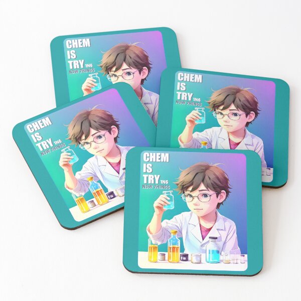 Item preview, Chemistry is trying new things. Chemistry Boy designed and sold by Alluring Strokes Repository.