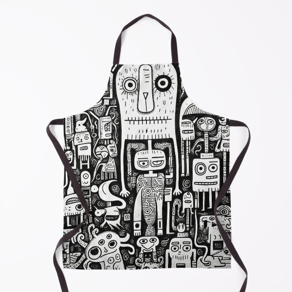 Item preview, Curved Fantasies: Black and White Pop-Art Adventures designed and sold by Piotrek0001.