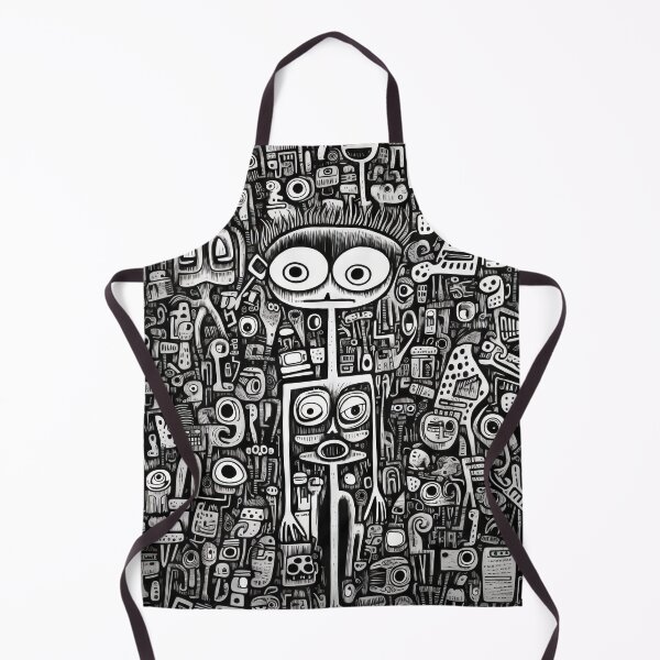 Item preview, Curved Fantasies: Black and White Pop-Art Adventures designed and sold by Piotrek0001.