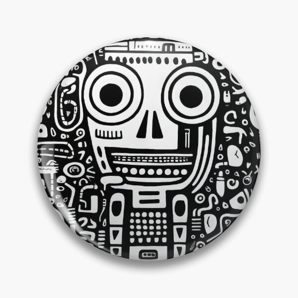 Item preview, Curved Fantasies: Black and White Pop-Art Adventures designed and sold by Piotrek0001.
