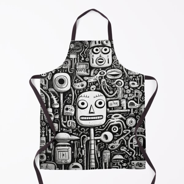 Item preview, Curved Fantasies: Black and White Pop-Art Adventures designed and sold by Piotrek0001.
