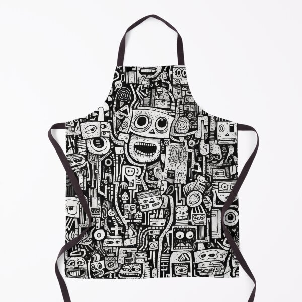 Item preview, Curved Fantasies: Black and White Pop-Art Adventures designed and sold by Piotrek0001.
