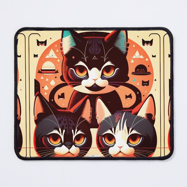 Item preview, Cute colorful cat cats 29 designed and sold by RedWolfDisigne.